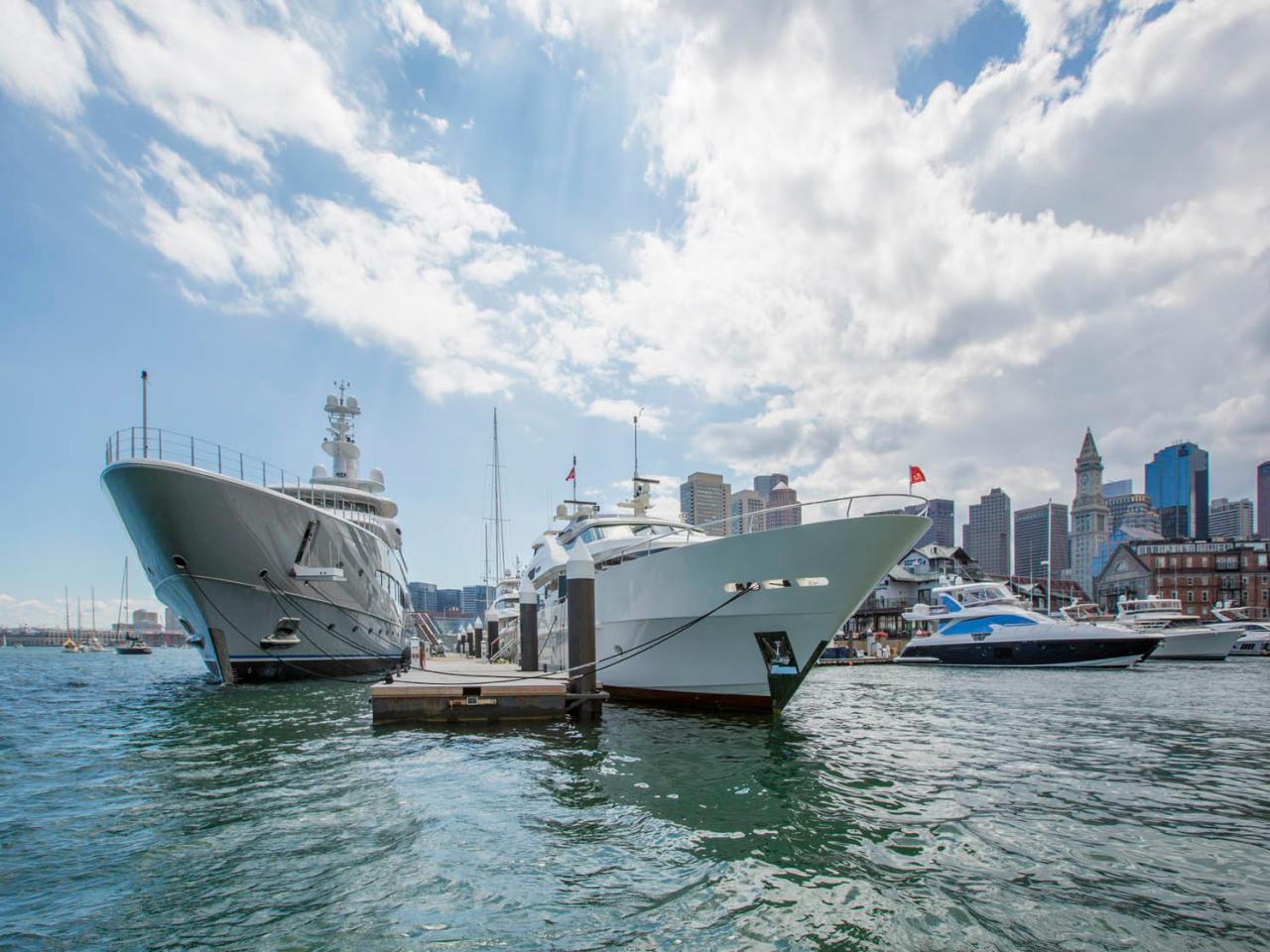 superyacht marina boston