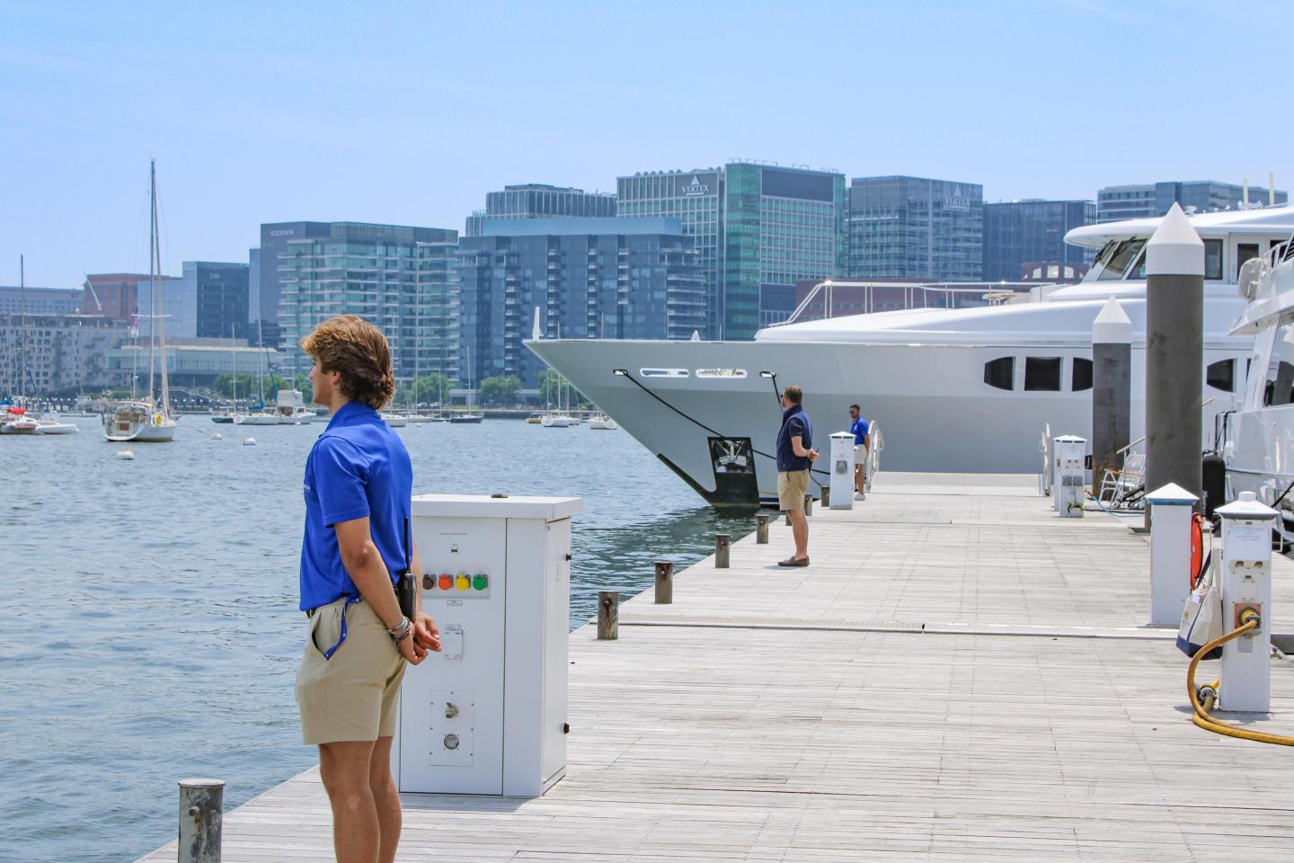 Boston Yacht Haven crew