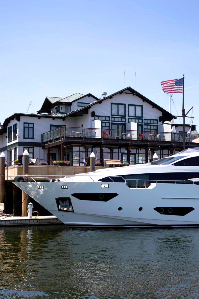 superyacht marina boston